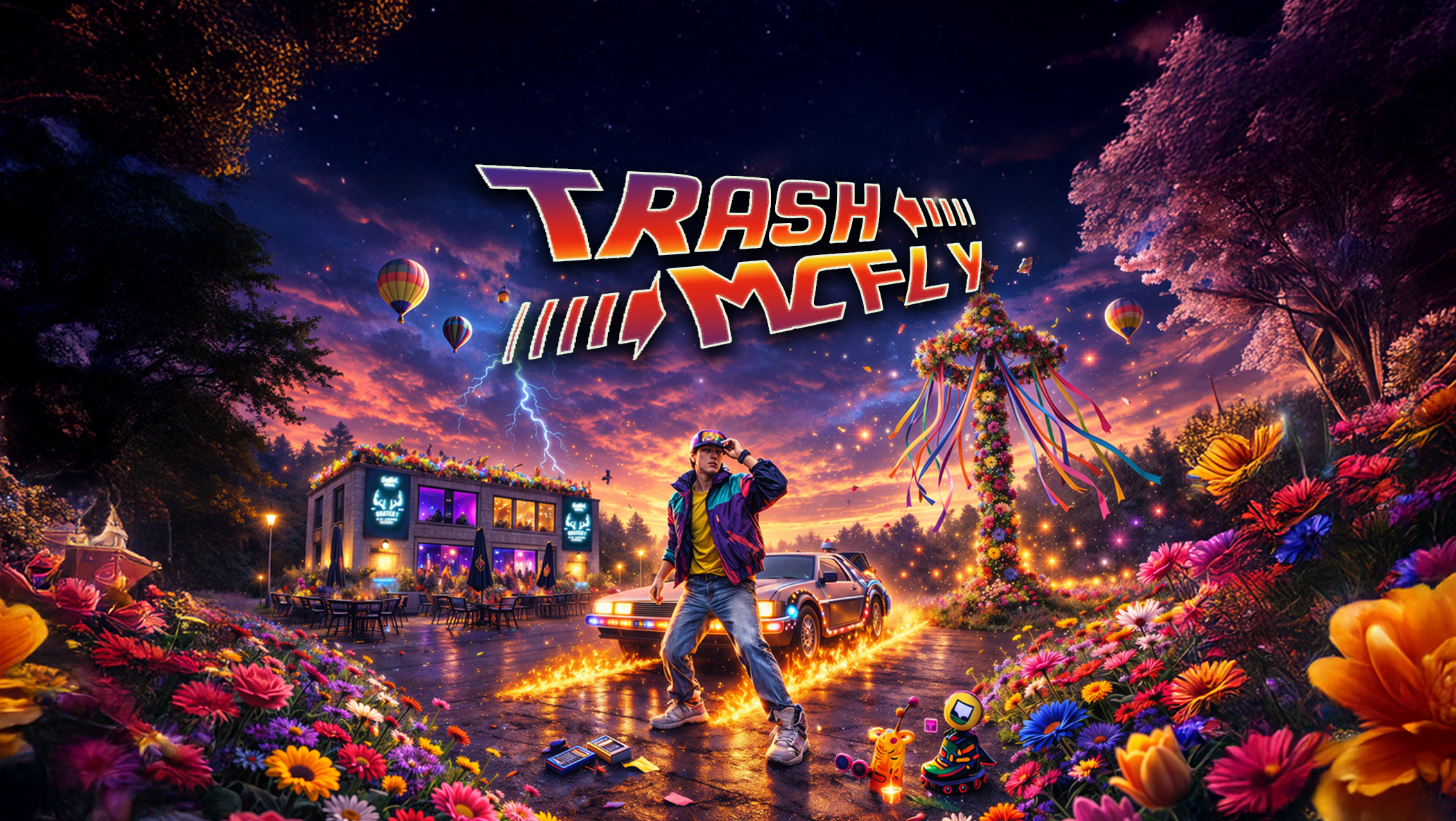 Tsnz in den Mai Trash McFly 90er 2000er Party im Quater1